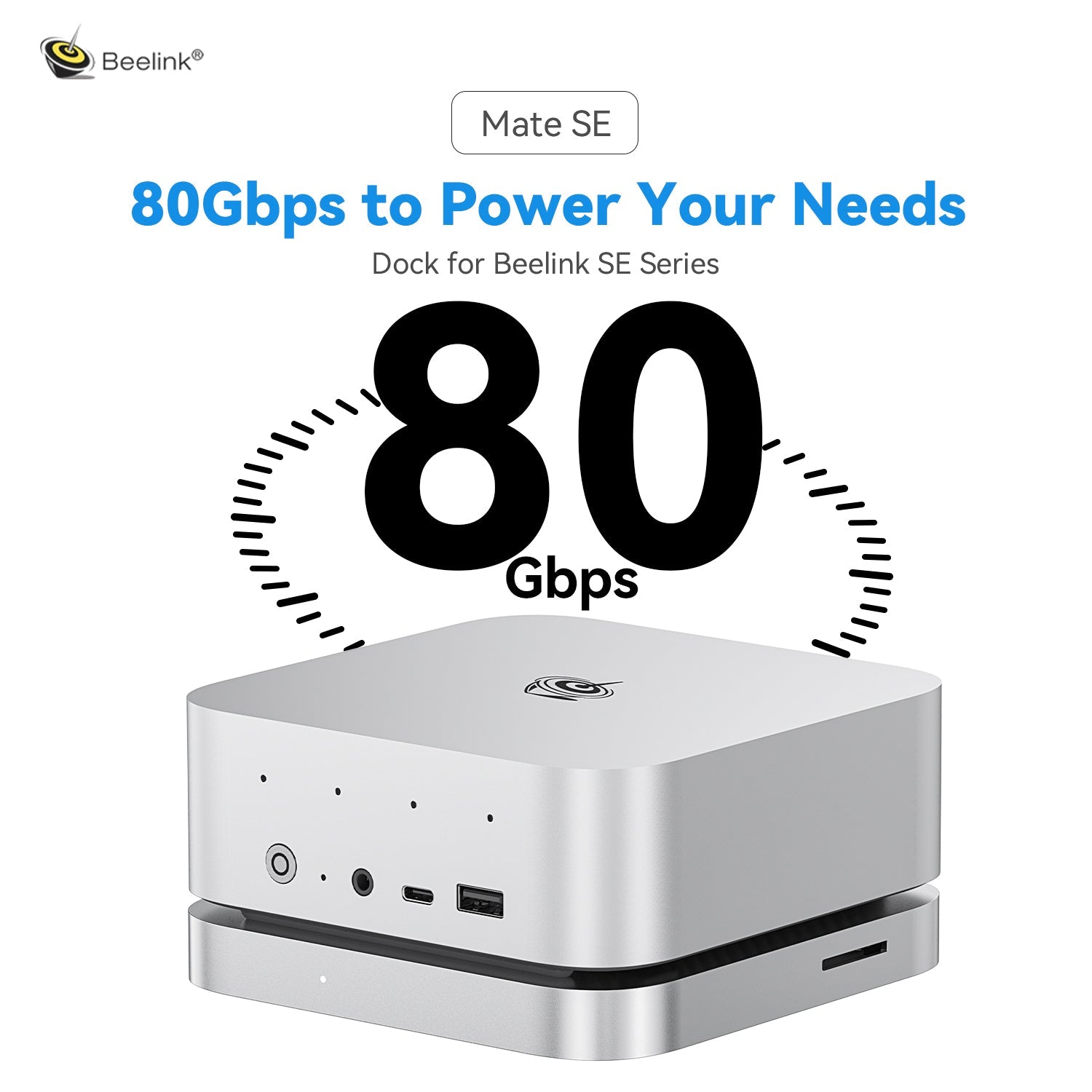 Beelink Mate SE 80Gbps Dock for SER8、SER9 Pro/Max and SER10 Max