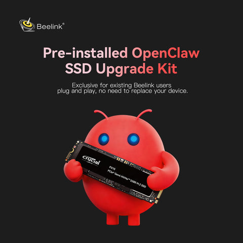 Pre-installed OpenClaw SSD Upgrade Kit