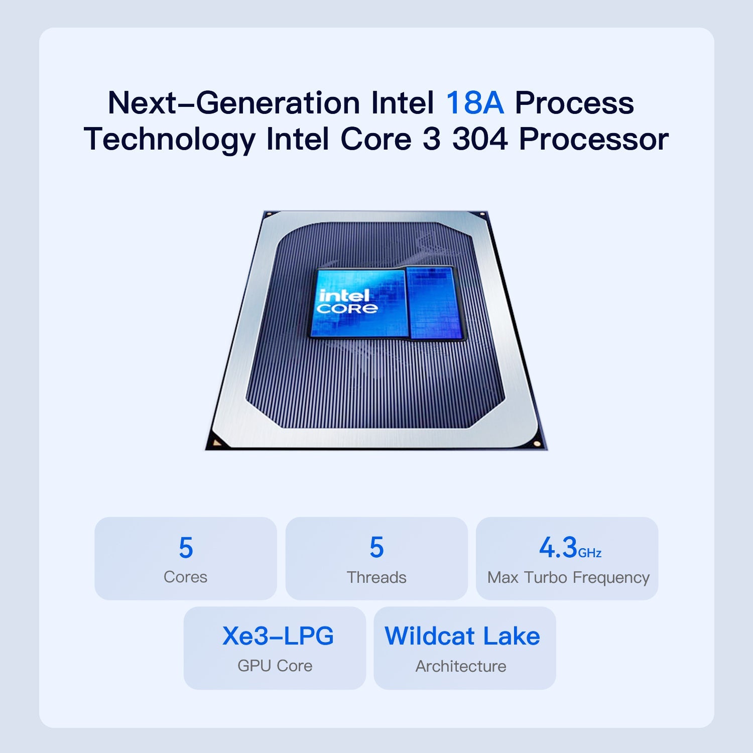 Beelink ME Pro 2-Bay  AI NAS Mini PC  Intel® Wildcat Lake 304